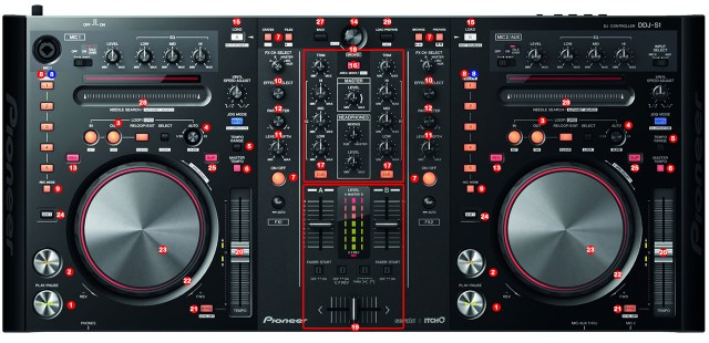 DJ ProMixer Pioneer_DDJ_S1 Map