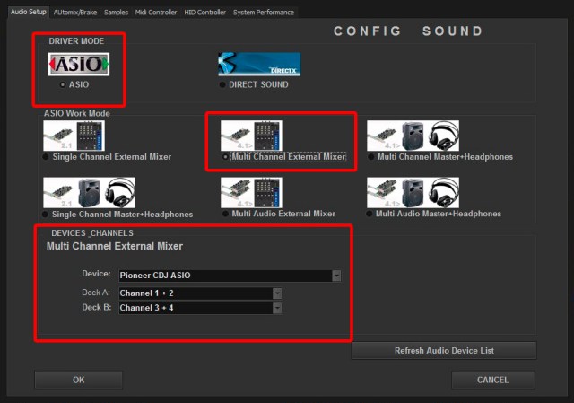 DJ ProMixer CDJ ASIO
