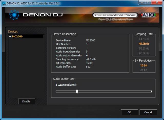 DJ ProMixer MC 2000 Denon Asio Driver