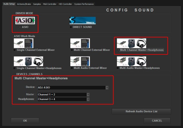 DJ ProMixer American Audio VMS 41 ASIO