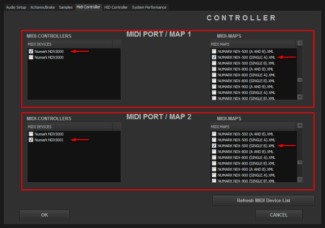 DJ ProMixer Single Numark NDX 500